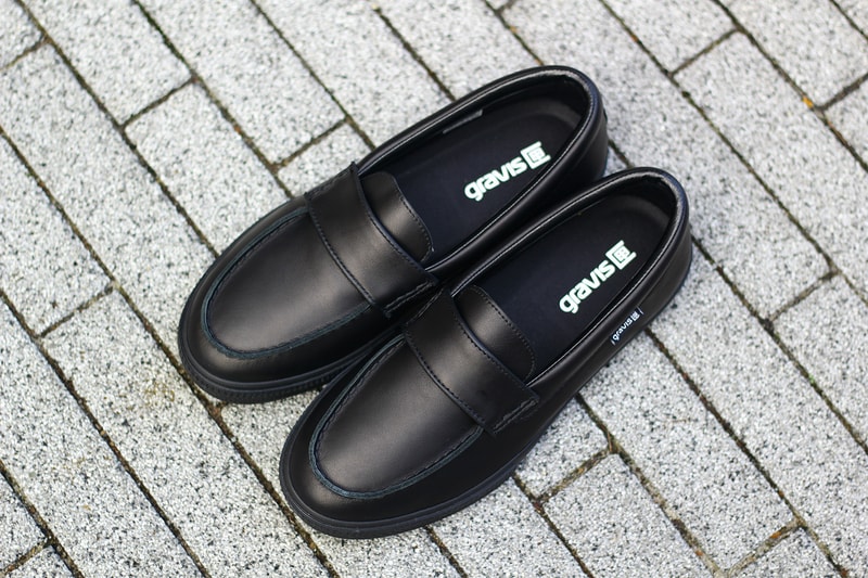10匣   gravis テンボックス　グラビス　新作シューズ　“exc Moonlight”　スリッポン　レザー　ローファー　