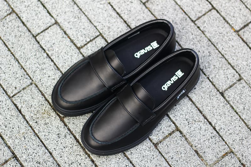 10匣 gravis テンボックス グラビス 新作シューズ “exc Moonlight” スリッポン レザー ローファー