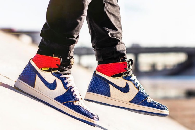 The Shoe Surgeon が Union Air Jordan 1にインスパイアされたカスタムスニーカーを発表