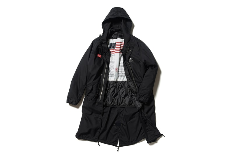 uniform experiment 2019年 初売り アイテム Alpha Industries コラボ モッズコート