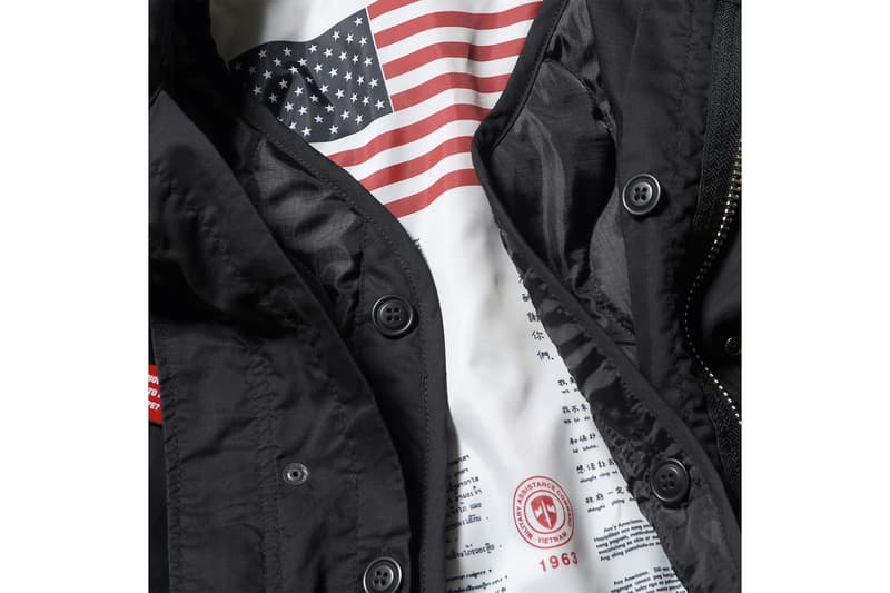 uniform experiment 2019年 初売り アイテム Alpha Industries コラボ モッズコート