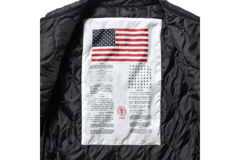 uniform experiment 2019年 初売り アイテム Alpha Industries コラボ モッズコート