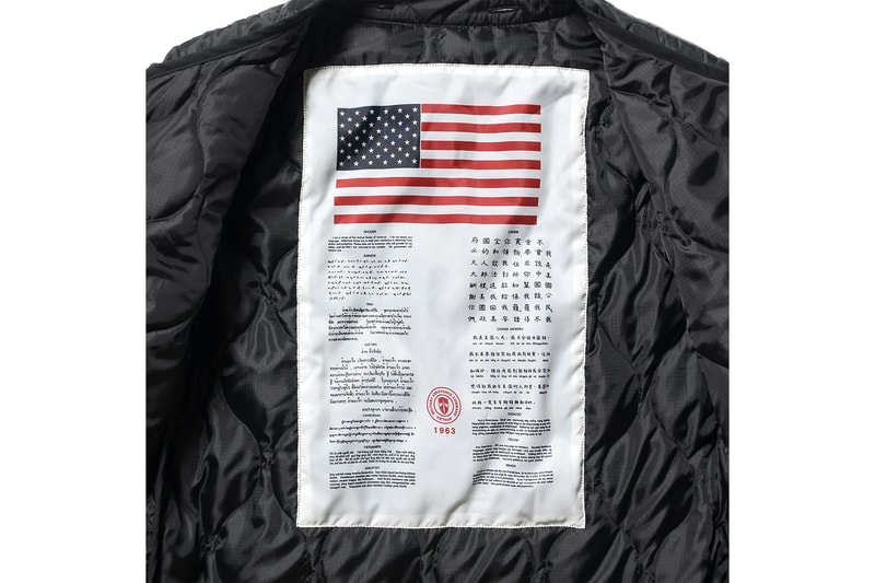 uniform experiment 2019年 初売り アイテム Alpha Industries コラボ モッズコート