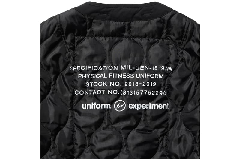 uniform experiment 2019年 初売り アイテム Alpha Industries コラボ モッズコート