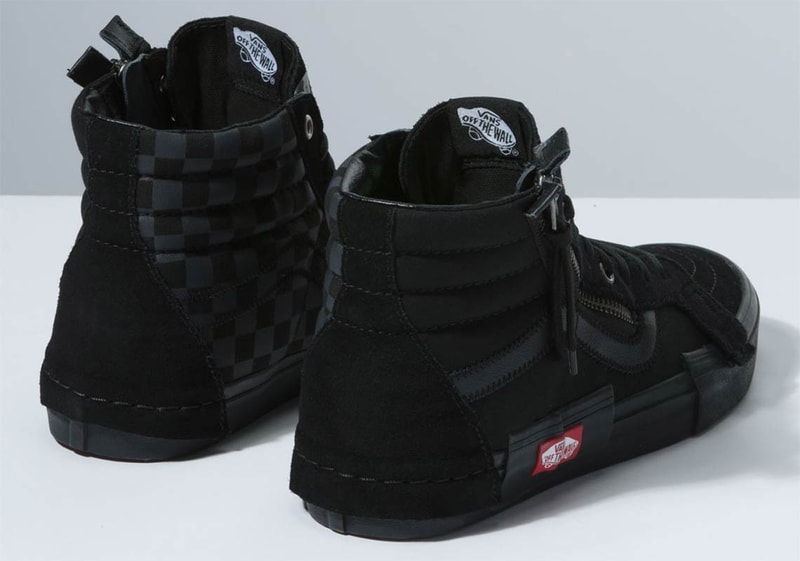 ヴァンズ スケートハイ スケハイ Vans Sk8-Hi スニーカー ブラック 再構築 DIY オンライン ウェブ 販売