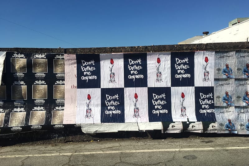 VERDY の手がける Wasted Youth がLAのストリートをポスタージャック