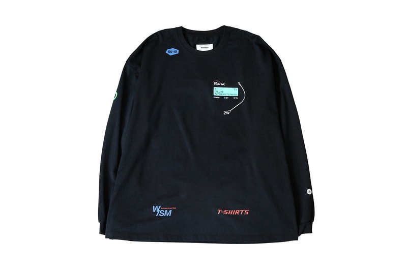 WISM ダブレット doublet ウィズム 通信企業 パロディ ロゴ コラボ ロンT