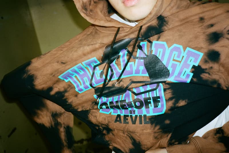 エクストララージ エイビル ラベルズ リメイク XLARGE ONE OFF by AEVIL LABELS フーディ シャツ