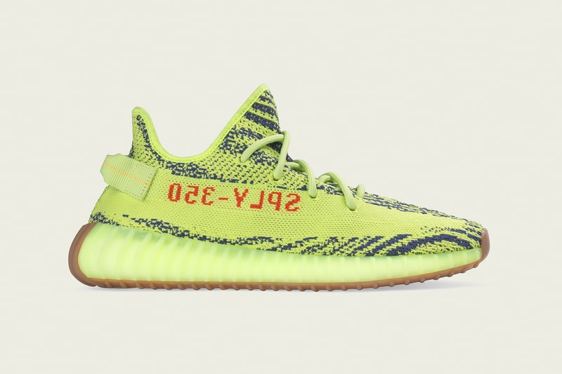 YEEZY BOOST 350 V2 kanye カニエ west ウエスト セミフローズン Semi Frozen Yellow 再販 イエロー 黄色