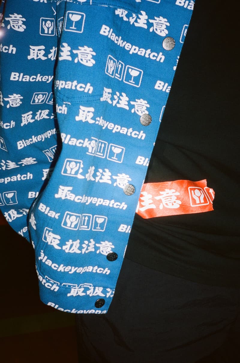 ブラックアイパッチ オンライン 取扱注意 ジャケット Tシャツ パーカー BlackEyePatch デザイナー