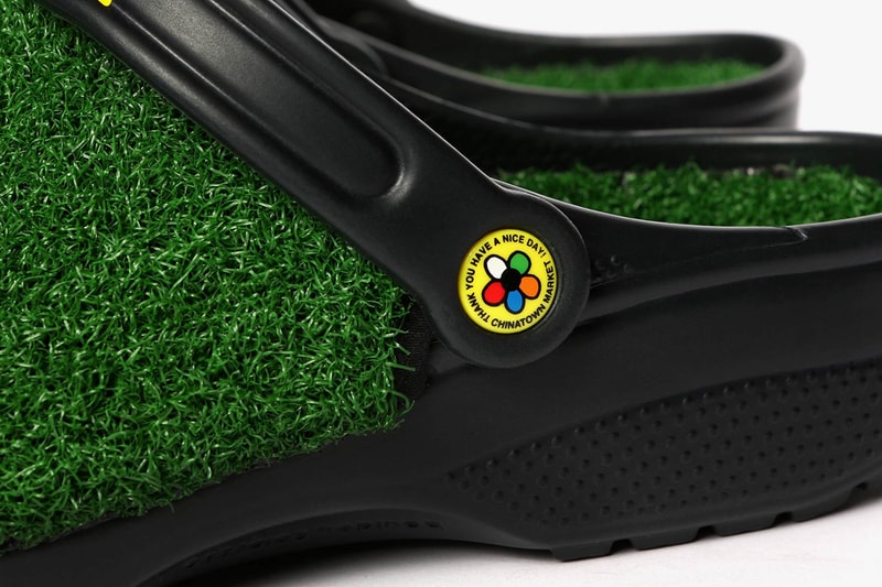 チャイナタウン マーケット　クロックス　Chinatown Market Crocs Turf Lined Clog Release grass shoe collaboration footwear drop info january 24 2019 buy