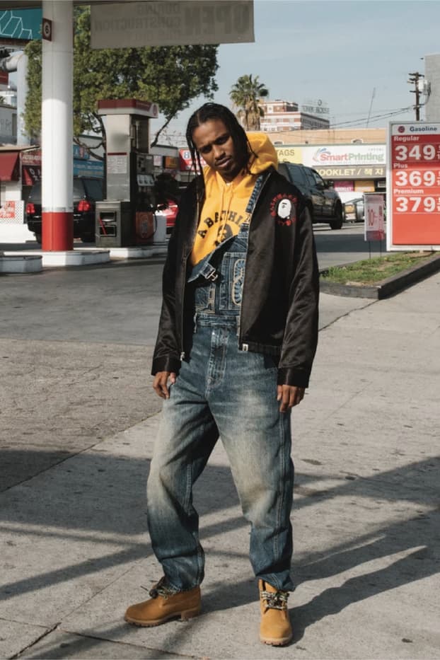 ベイプ エイプ デニム オンライン A Bathing Ape Release Vintage Denim Collection Featuring Shark Motifs and Ape Heads 