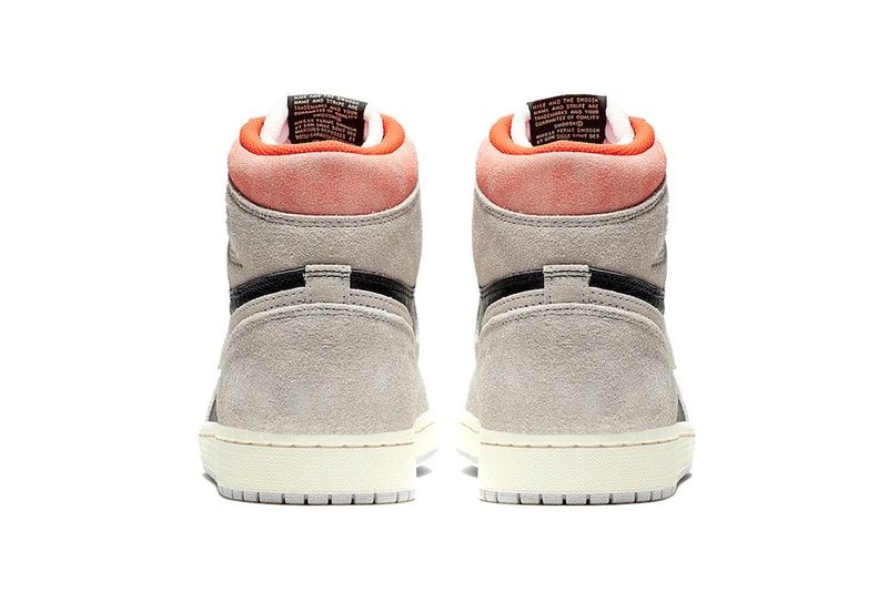 ナイキ エアジョーダン 1 レトロハイ air jordan 1 retro high og neutral grey hyper crimson white black 2019 january footwear jordan brand
