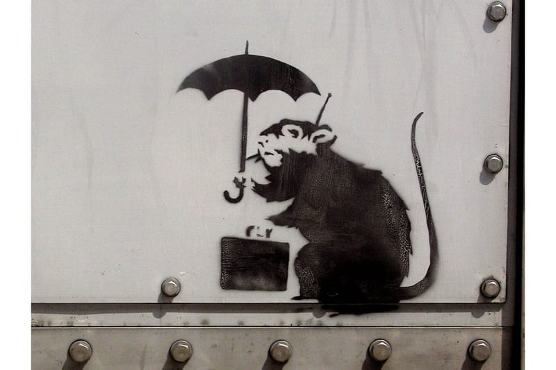 東京・日の出駅付近で Banksy の作品が発見される？
