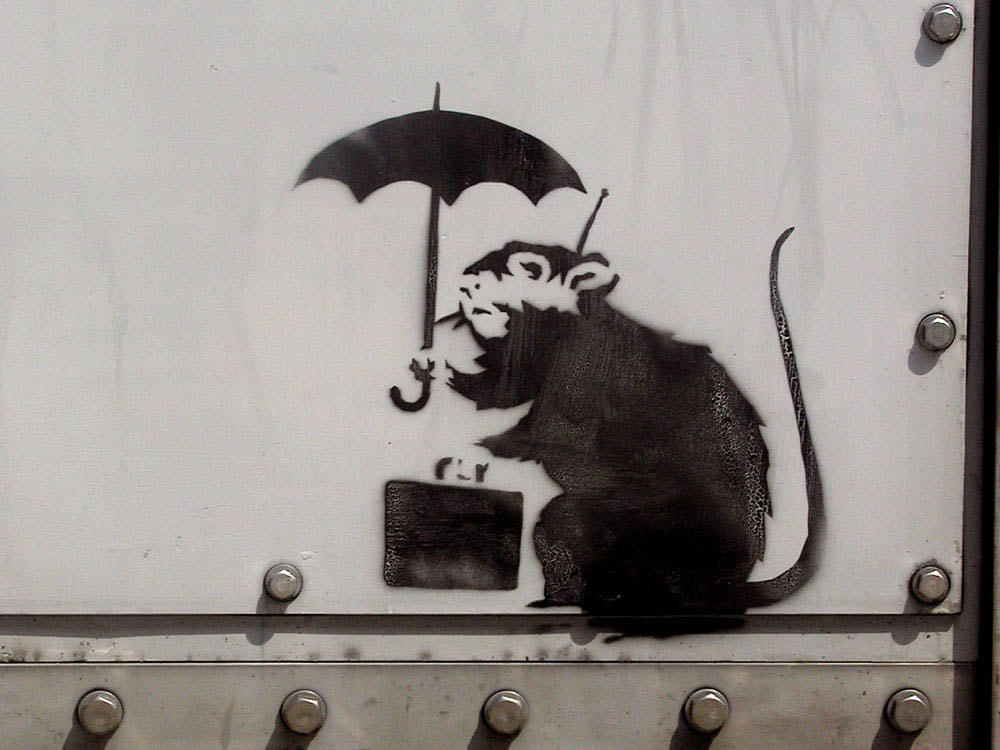 バンクシー 東京 日の出 作品 Banksy 防潮壁 アーティスト 誰 保管 東京都 対応 グラフィティ