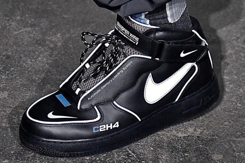 新鋭LAレーベル C2H4 が Nike Air Force 1 のコラボモデルを発表