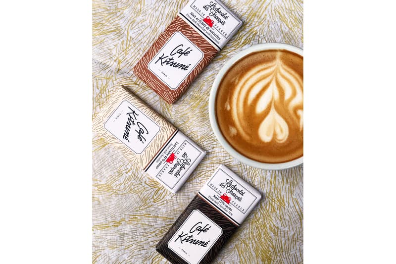 バレンタイン Café Kitsuné x Le chocolat des Français　コラボチョコレート　発売