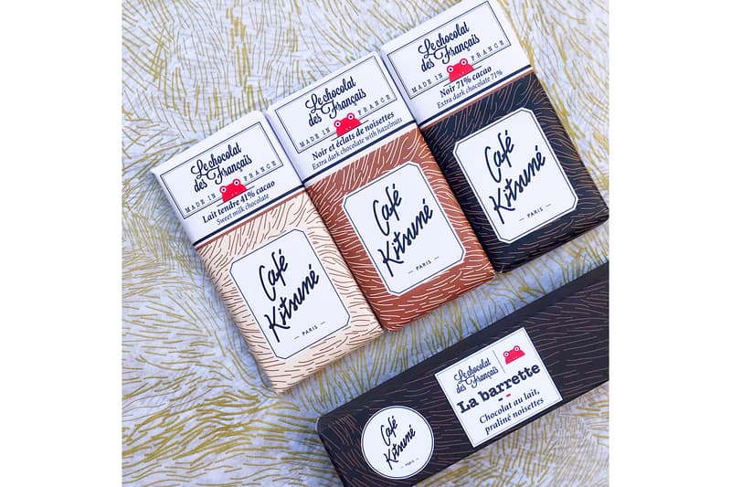 バレンタイン Café Kitsuné x Le chocolat des Français　コラボチョコレート　発売