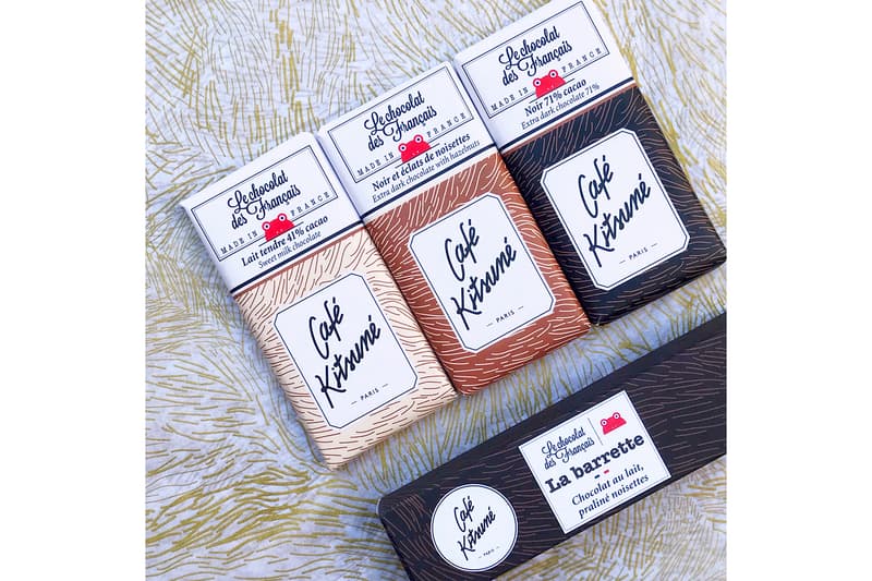 バレンタイン Café Kitsuné x Le chocolat des Français コラボチョコレート 発売