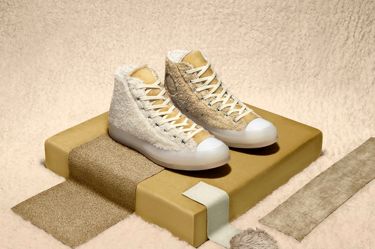 CLOT Converse Chuck Taylor 70 Jack Purcell Sneaker North Pole Spring/Summer 2019 Furry Zip Release Details First Look Closer Look