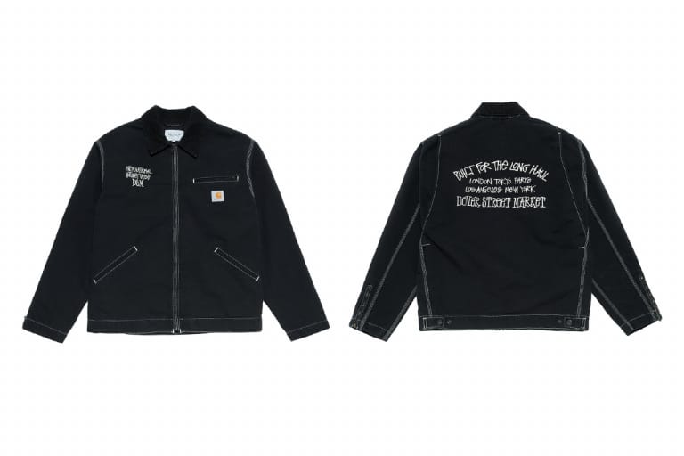 STÜSSY x Carhartt WIP x Dover Street Market による超限定数展開のデトロイトジャケットが登場