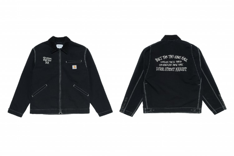 STÜSSY x Carhartt WIP x Dover Street Market による超限定数展開のデトロイトジャケットが登場
