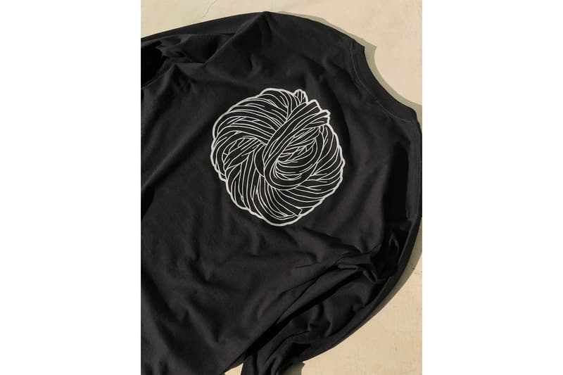 麺散 Tシャツ フラグスタフ コラボ うどん 原宿 ランチ F-LAGSTUF-F VERDY