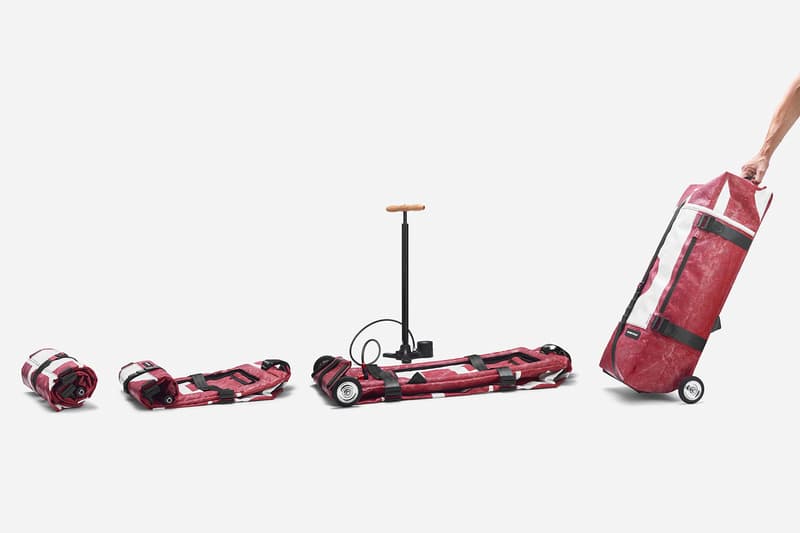 FREITAG フライターグ スーツケース 空気注入 折りたたみ式 キャリー トローリー トラベルバッグ