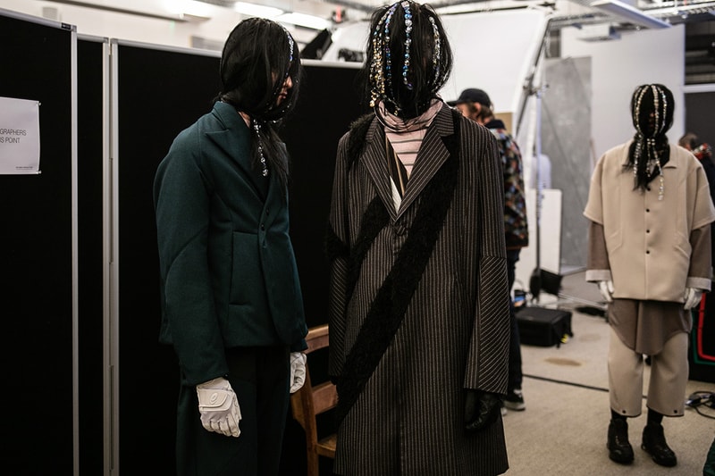 キコ・コスタディノフ アシックス Kiko Kostadinov asics ロンドンファッションウィーク 2019年秋冬 LFW バックステージ コラボレーション