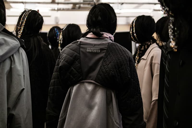 キコ・コスタディノフ アシックス Kiko Kostadinov asics ロンドンファッションウィーク 2019年秋冬 LFW バックステージ コラボレーション