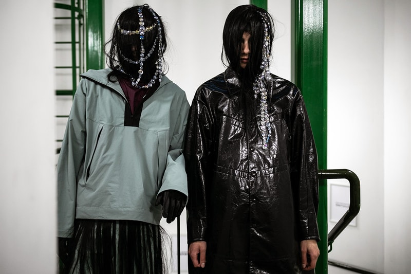 キコ・コスタディノフ アシックス Kiko Kostadinov asics ロンドンファッションウィーク 2019年秋冬 LFW バックステージ コラボレーション