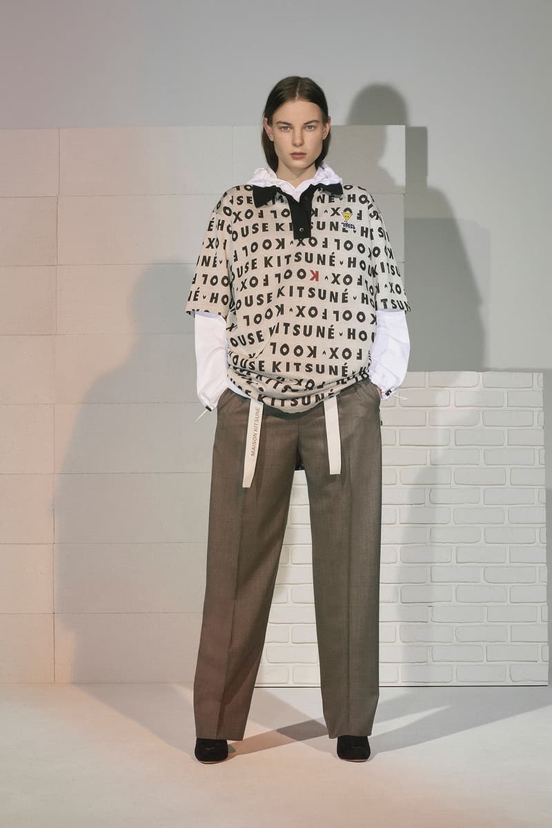 メゾン キツネ MAISON KITSUNÉ が2019-20年秋冬コレクション “HOUSE KITSUÉ” を発表