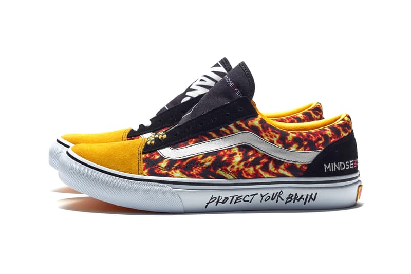 mindseeker x Vans マインドシーカー ヴァンズ コラボ Old Skool オールドスクール 新作 Flame フレーム モデル