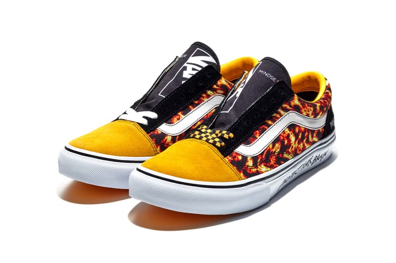 mindseeker x Vans マインドシーカー ヴァンズ コラボ Old Skool オールドスクール 新作 Flame フレーム モデル