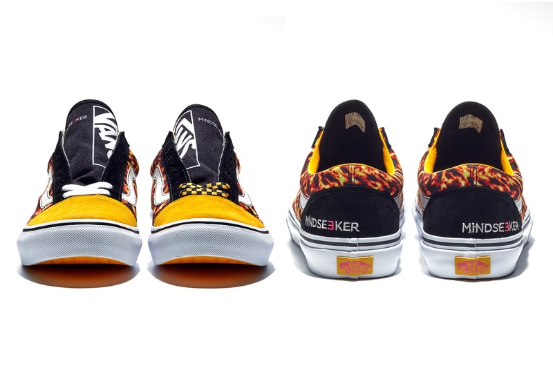 mindseeker x Vans マインドシーカー ヴァンズ コラボ Old Skool オールドスクール 新作 Flame フレーム モデル