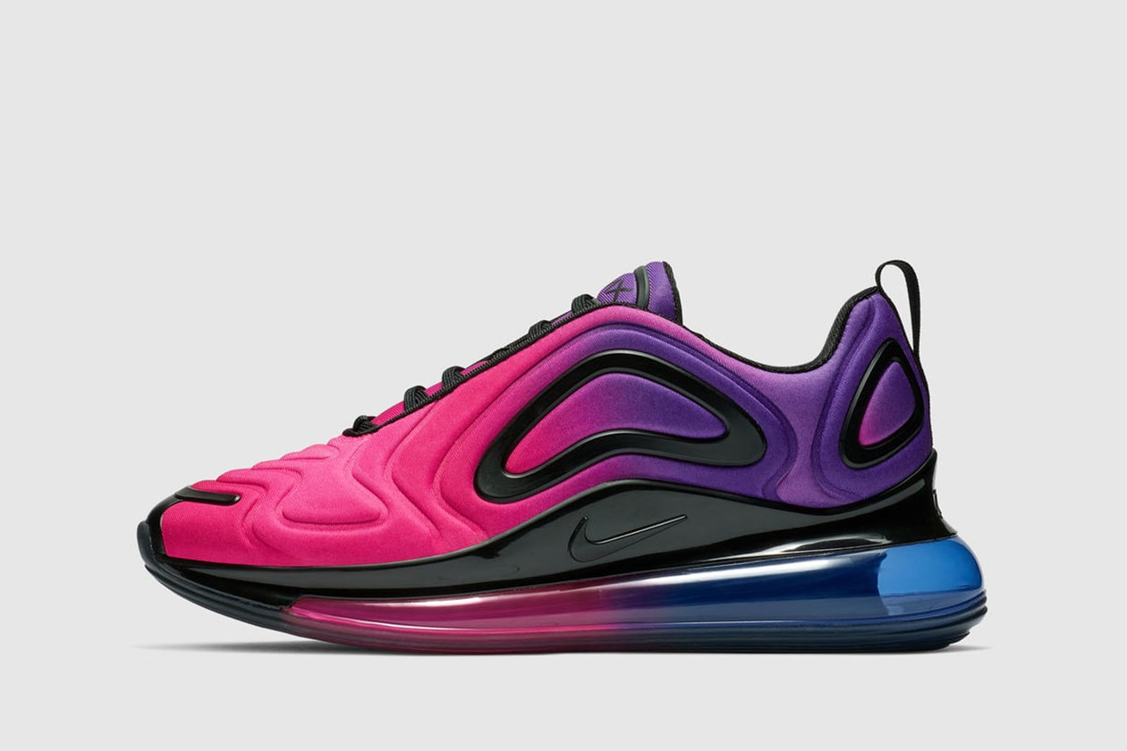 エア マックス 720 ナイキ nike air max 720 closer look 2019 spring footwear nike running nike sportswear northern lights day night sunrise sunset total eclipse sea forest pink