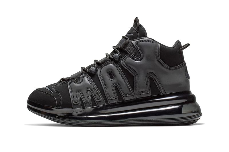 ナイキ エア モア アップテンポ ピッペン Nike Air More Uptempo 720 QS Official Look Release Info Date black
