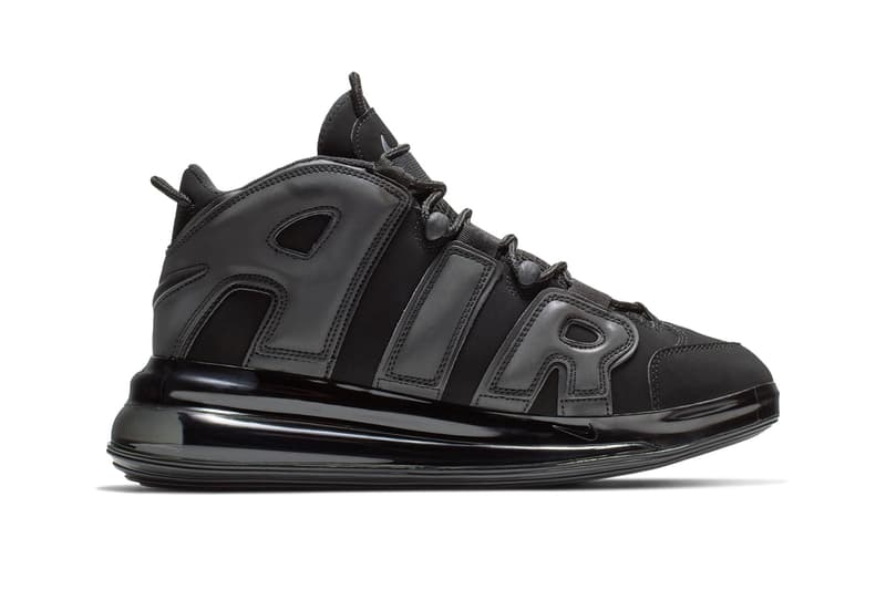 ナイキ エア モア アップテンポ ピッペン Nike Air More Uptempo 720 QS Official Look Release Info Date black