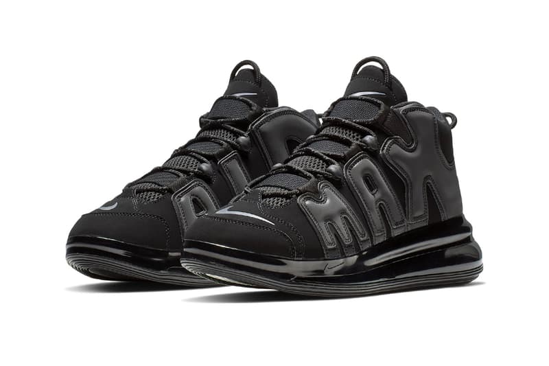 ナイキ エア モア アップテンポ ピッペン Nike Air More Uptempo 720 QS Official Look Release Info Date black