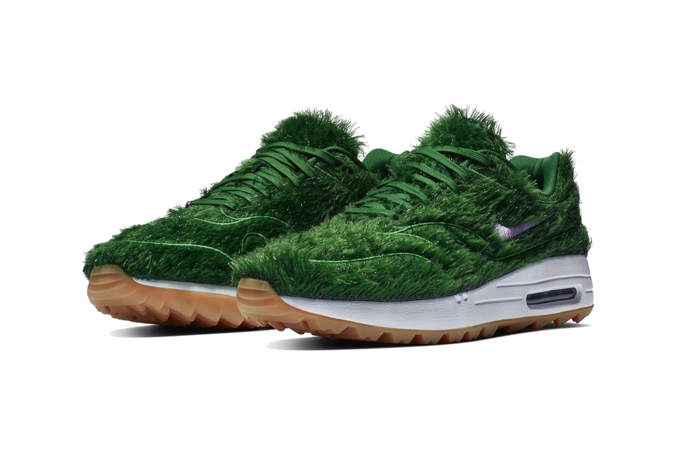 nike air max 1 golf grass  2019 footwear nike sportswear green white gum