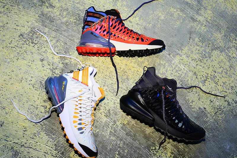 Nike よりアッパーを覆うケージパーツが目を引く ISPA Air Max 270 が登場