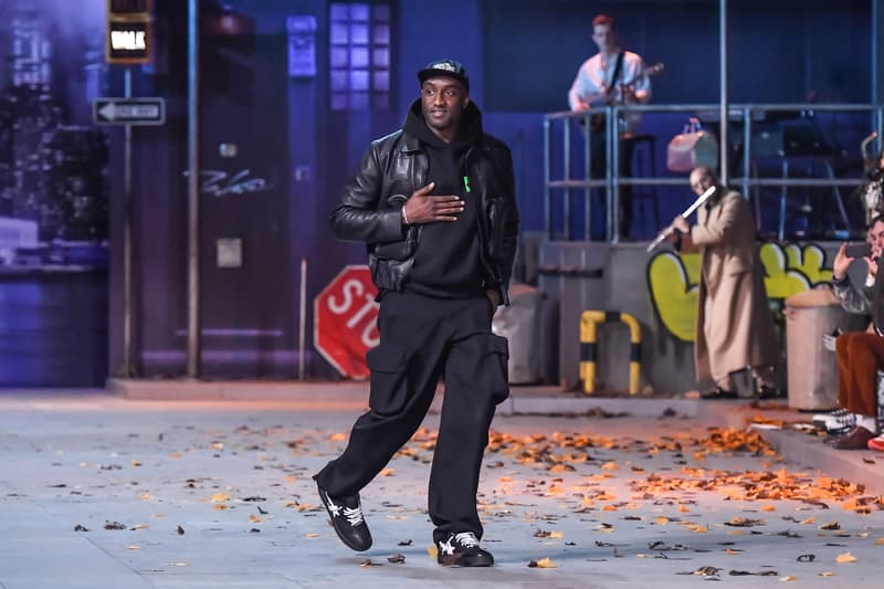 ヴァージル・アブロー virgil abloh off white bape a bathing ape bapesta black white 2019 louis vuitton fashion show fall winter 2019