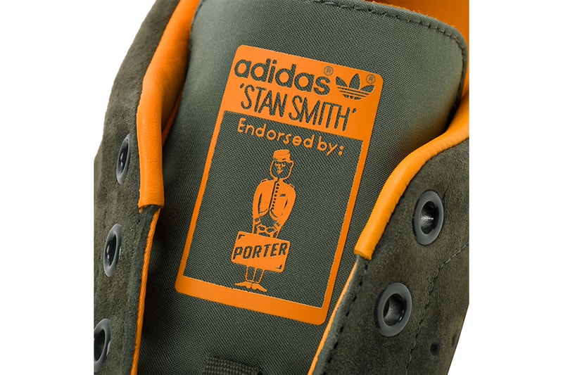 ポータースタンスミス　アディダスオリジナルス　スニーカー　コラボレーション　コラボスニーカー　PORTER×adidas Originals Stan Smith SAGE GREEN 