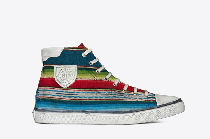 サンローラン Saint Laurent より絶妙にユーズド加工を施した新作スニーカーが一挙登場