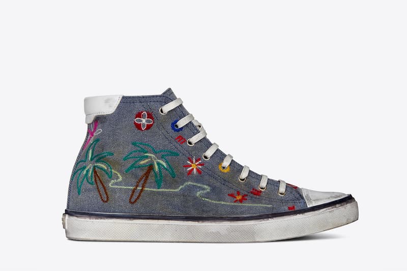 サンローラン Saint Laurent より絶妙にユーズド加工を施した新作スニーカーが一挙登場