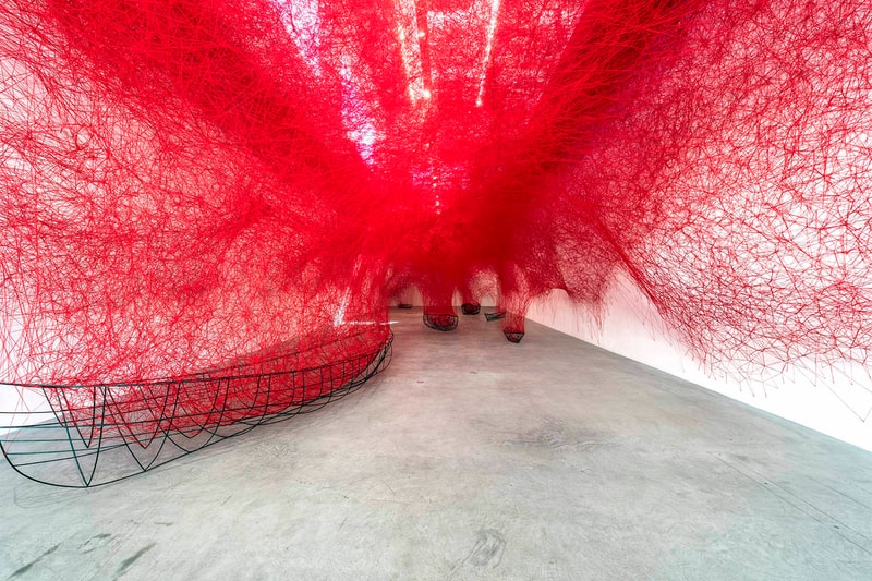 塩田千春 展 個展 魂がふるえる 森美術館　Shiota Chiharu　exhibition mori art museum
