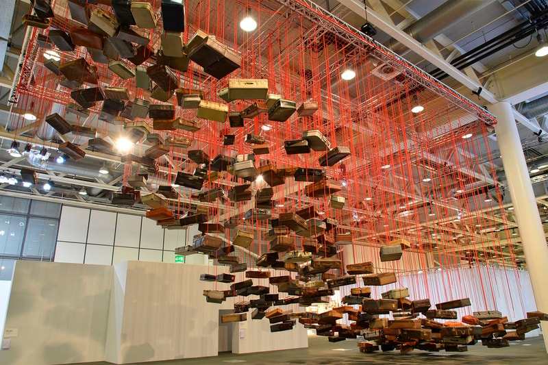 塩田千春 展 個展 魂がふるえる 森美術館　Shiota Chiharu　exhibition mori art museum