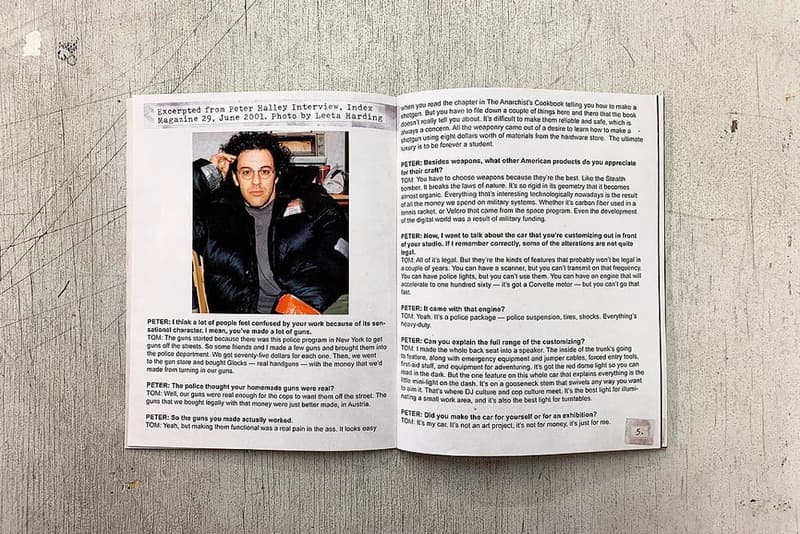 トム・サックス Tom Sachs Caprice Owners Manual Second Edition Release buy info details pages 2019 preview cover contents