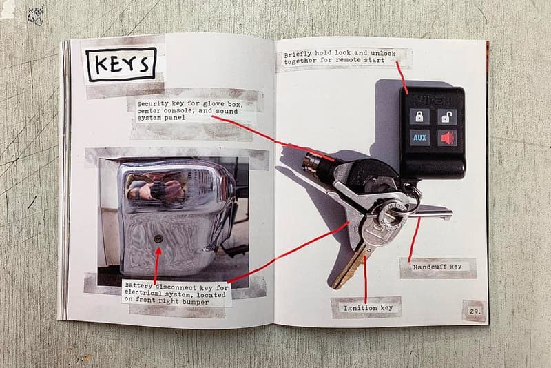 トム･サックス　Tom Sachs Caprice Owners Manual Second Edition Release buy info details pages 2019 preview cover contents