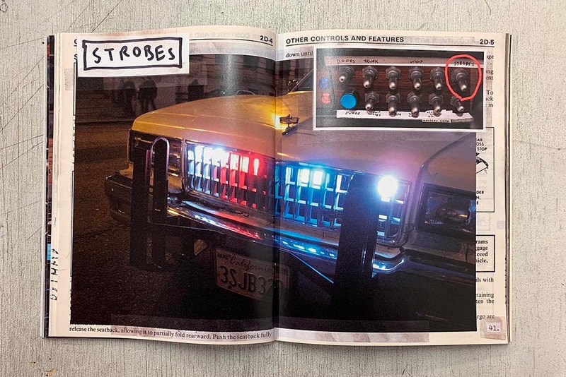 トム･サックス　Tom Sachs Caprice Owners Manual Second Edition Release buy info details pages 2019 preview cover contents